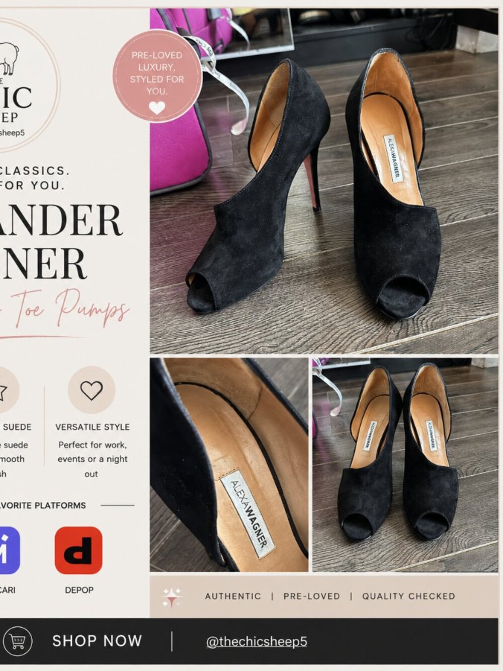 Alexander Wagner Peep Toe pumps 8
